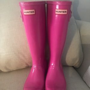 Pink Hunter Boots
